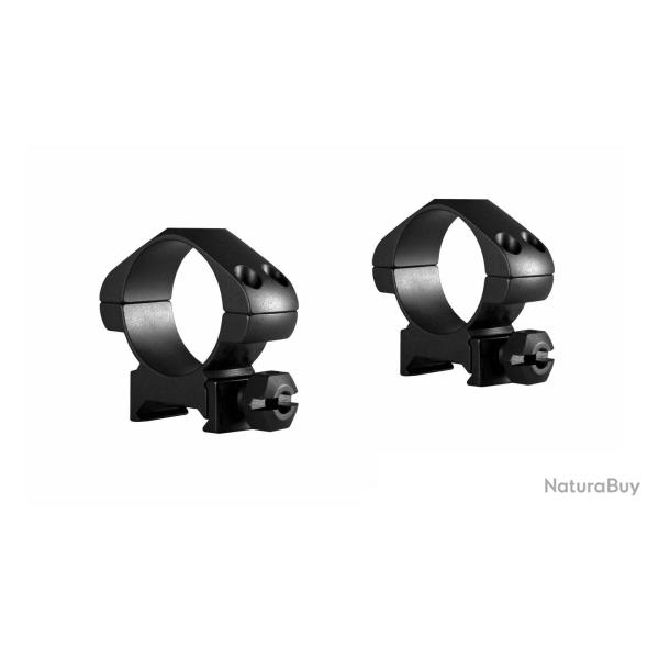 Colliers pour lunette Hawke Precision 30 mm - Medium - Weaver
