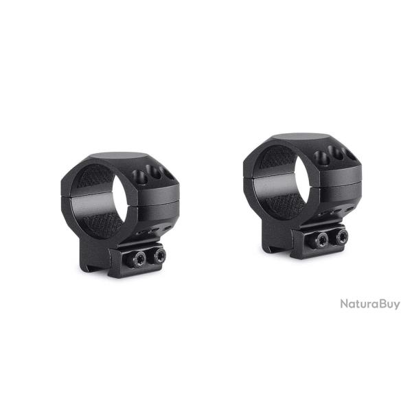 Colliers pour lunette Hawke Tactical 30 mm - Medium - Rail de 9-11 mm