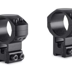 Colliers pour lunette Hawke Tactical 30 mm - Extra-haut - Rail de 9-11 mm