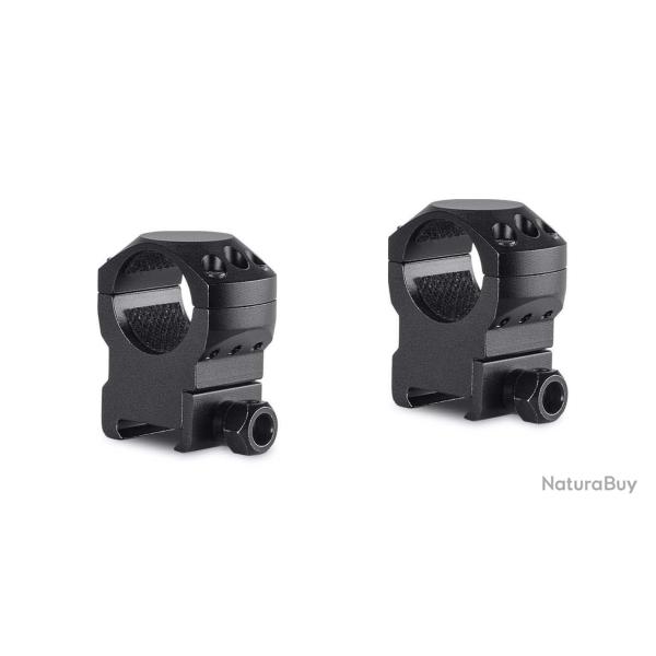 Colliers pour lunette Hawke Tactical 25,4 mm - Haut - Weaver