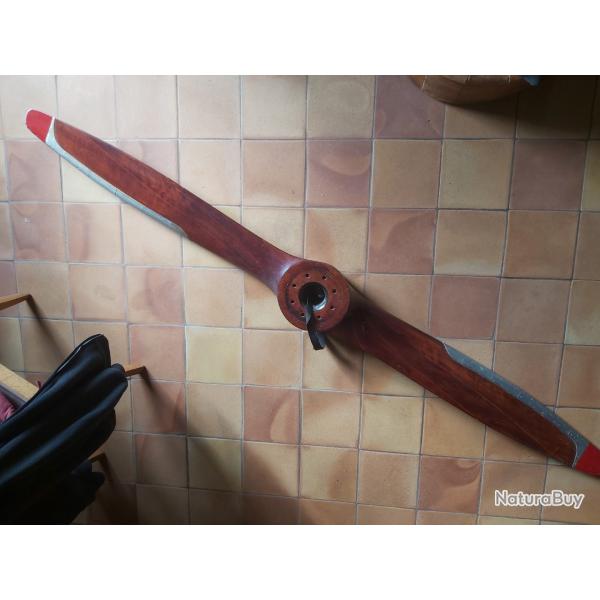 h�lice avion bois Caudron rare, authentique 1933