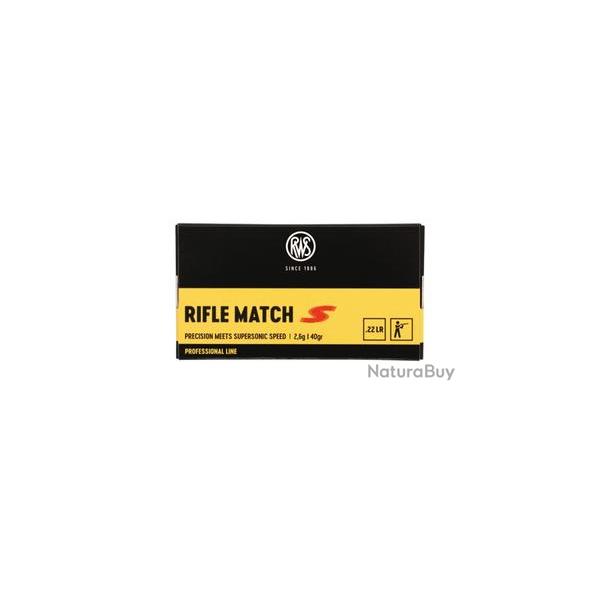 Munitions 22Lr RWS Rifle Match S