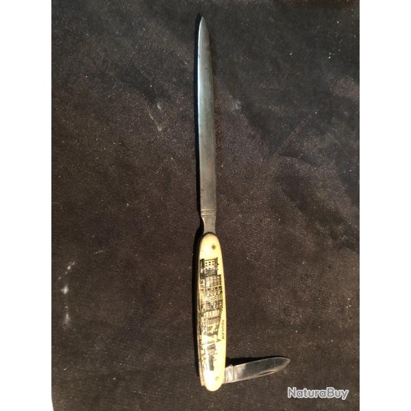 couteau coupe papier toulon