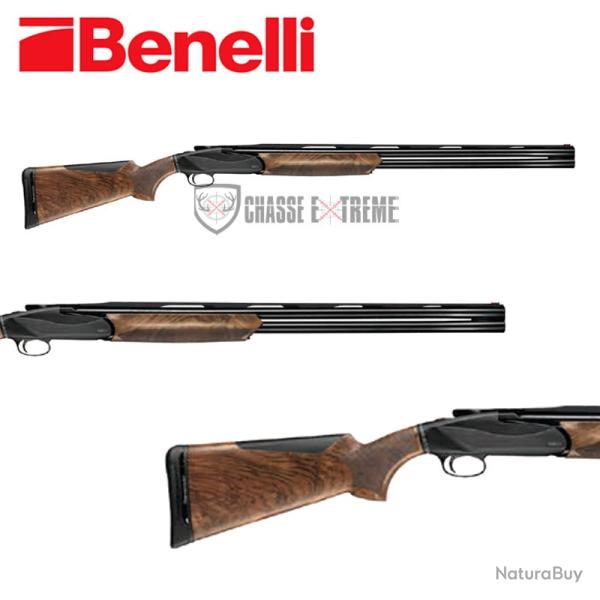 Fusil BENELLI 828U Steel Black Best Advance Impact Cal 12/76 71Cm