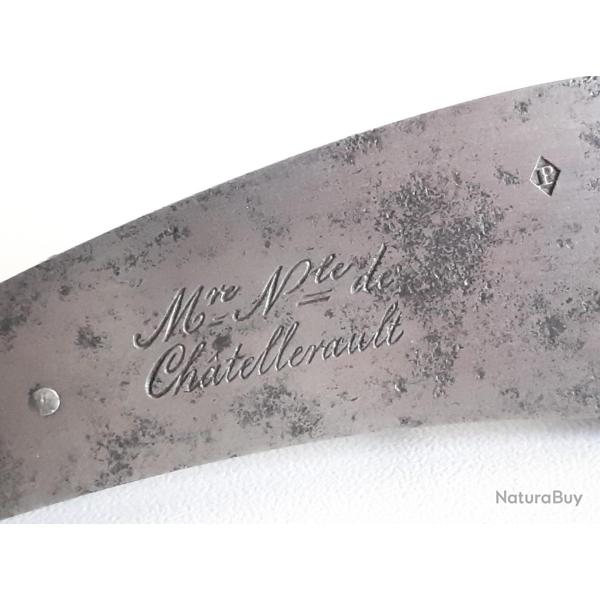 Platine pistolet de marine mod�le 1849