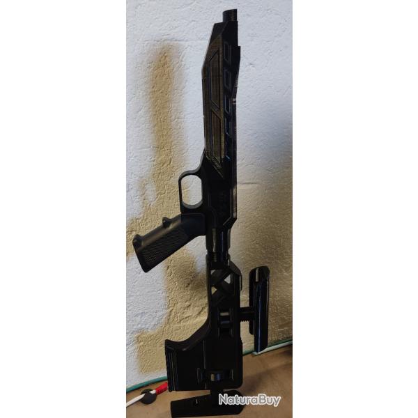 Chassis prcision custom pour Savage MK II (PETG renforc fibre de carbone)