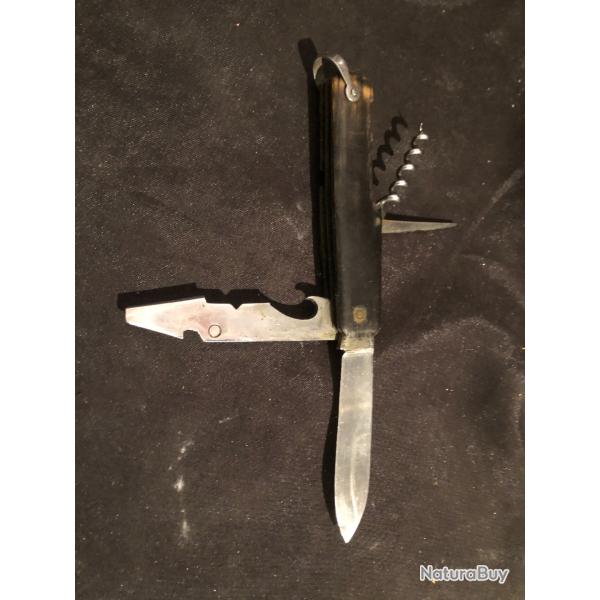 couteaux pliants ancien 5pieces manche en corne