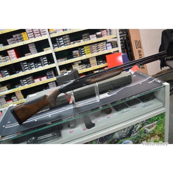 FUSIL SUPERPOSE BENELLI 828 BLACK CALIBRE 12/76 CANON DE 71 CM CHOKES INTER NEUF
