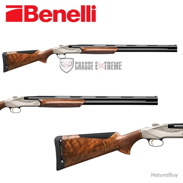 Fusil BENELLI 828S Silver Advance Impact Cal 20/76 66Cm