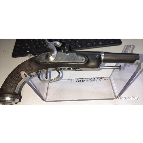 Pistolet de marine  silex transform piston