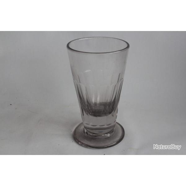 Ancien verre bistrot grav� Caf� Babel