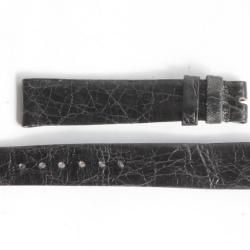 PATEK PHILIPPE Bracelet montre cuir noir 16 mm