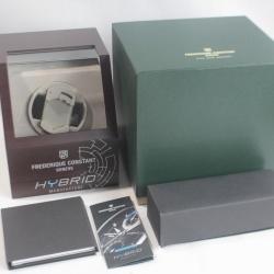 FREDERIQUE CONSTANT Écrin vitrine remontoir montre Hybrid + garantie