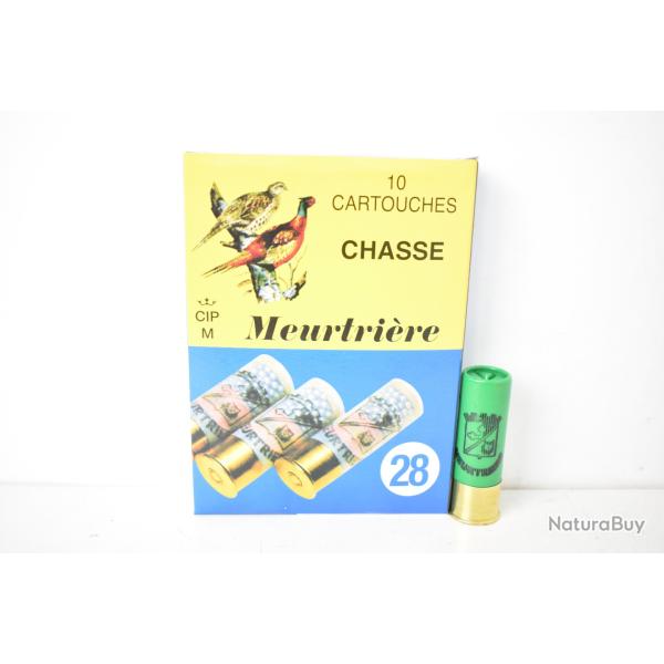 50 Cartouches Meurtriere BG calibre 16