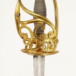 FORTE &Eacute;P&Eacute;E DE CHEVAU-L&Eacute;GERS DE LA MAISON DU ROI VERS 1750-1762 ANCIENNE MONARCHIE R&Egrave;GNE DE LOUIS XV 