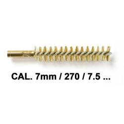 Ecouvillon laiton calibre 7mm / .270 / 7,5 - Vendu &agrave; l'unit&eacute;