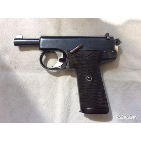 RARE PISTOLET WEBLEY & SCOTT 1905