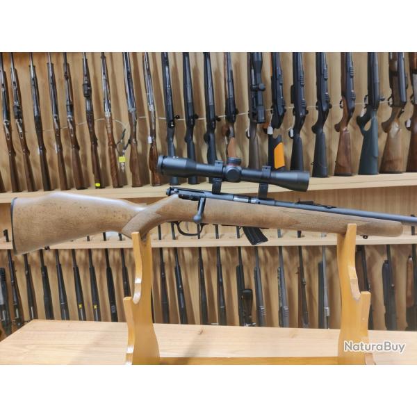SAVAGE Stevens 300 Bois 22 lr + lunette + Silencieux NIELSEN