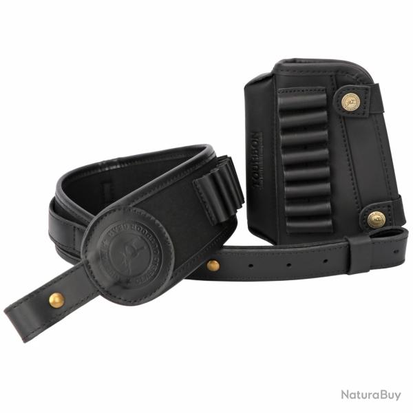 Tourbon-couverture de stock de pistolet en cuir et 1 bandouli�re de pistolet LIVRAISON GRATUITE