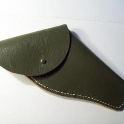 &eacute;tui cuir pour revolver 320 /  broche style 7 mm