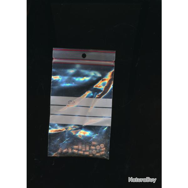 (5934) UN lot de 16 - 6mm FLOBERT balle plomb sph�rique sans marquage