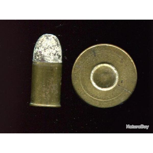 .450 BullDog - balle plomb arrondie - �tui laiton de 17.9 mm de long