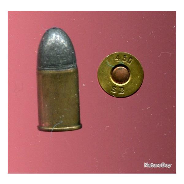 .450 BullDog - balle plomb arrondie - marquage : SB  450 (3)