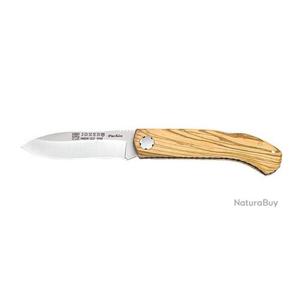 Couteau fermant Joker pachon manche bois d'olivier lame 8 Cm