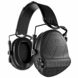 Casque &eacute;lectronique Supr&ecirc;me T2 noir Sordin