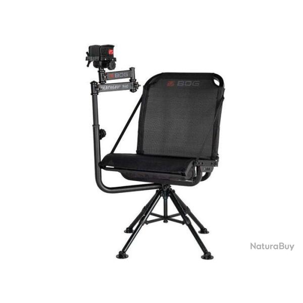 Si�ge d'aff�t rotatif avec support pour arme Bog DeathGrip 360