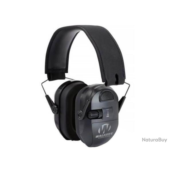 Casque anti-bruit �lectronique Walker's Ultimate Power Quads - Noir