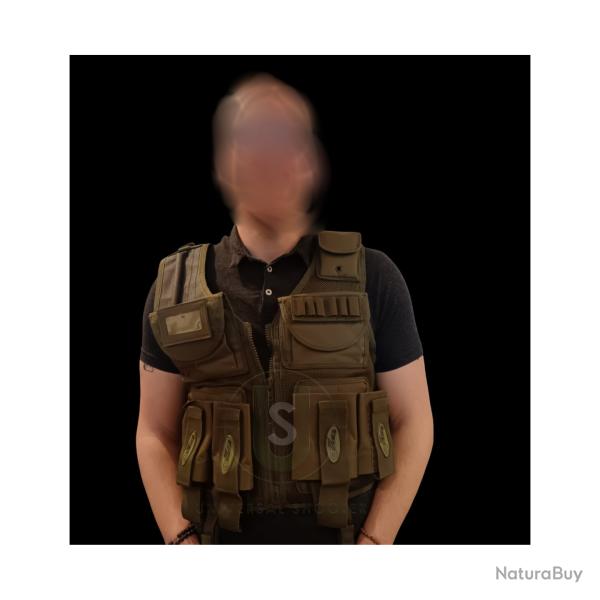 Veste tactique olive marque SWAP