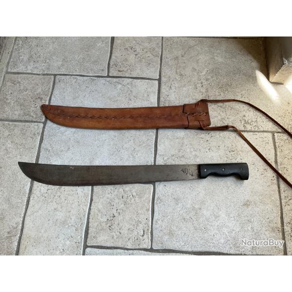Machette arme amricaine, lame droite  marque  LEGITIMUS COLLINS
