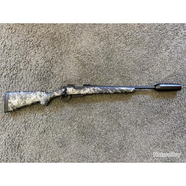 Carabine BERGARA Extreme Calibre 308 Win + Silencieux FREYR & DEVIK + Embases pour montage optique