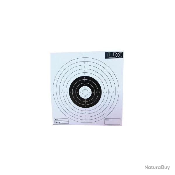 CARTONS CIBLES UX 14X14 PAR 100
