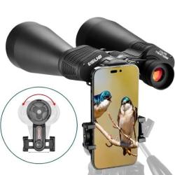 Jumelles 15x70 Haute Luminosit&eacute; Astronomie Chasse Nature Adaptateur Smartphone Tr&eacute;pied Observation H