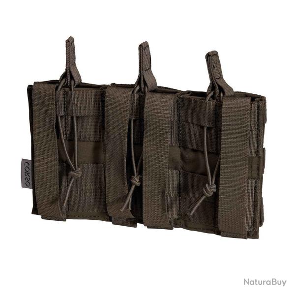 POCHE PORTE-CHARGEURS TRIPLE M4 DAGGER MOLLE - CORSO TACTICAL RANGER GREEN
