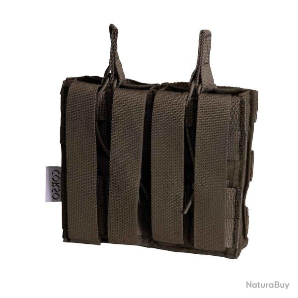 POCHE PORTE-CHARGEURS DOUBLE M4 DAGGER MOLLE - CORSO TACTICAL RANGER GREEN