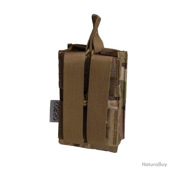 POCHE PORTE-CHARGEUR SIMPLE M4 DAGGER MOLLE - CORSO TACTICAL MULTICAM