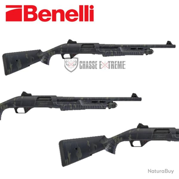 Fusil BENELLI Nova III Tactical Multicam Cal 12/76 47cm