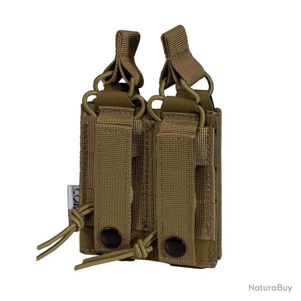POCHE POUR TALKIE-WALKIE DAGGER MOLLE - CORSO TACTICAL COYOTE