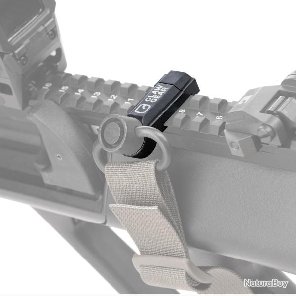 Point d'ancrage QD Rail Picatinny 360�