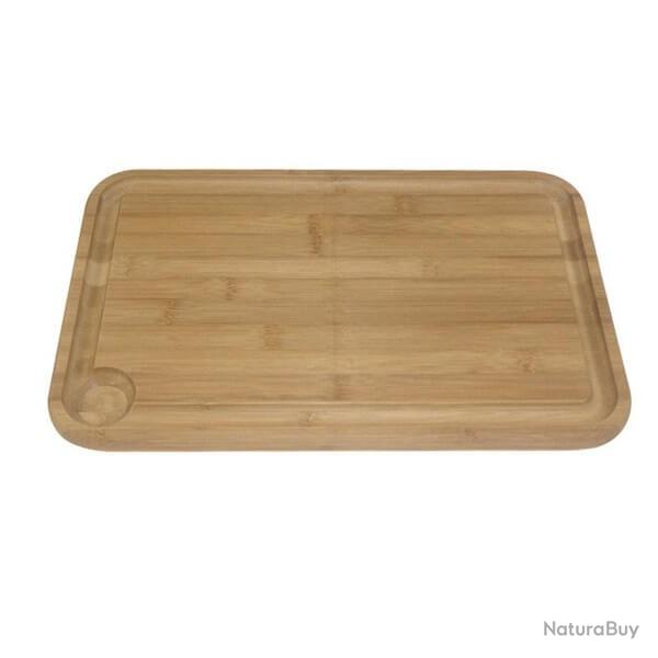 12103 Planche  dcouper Berard en bambou avec rigole