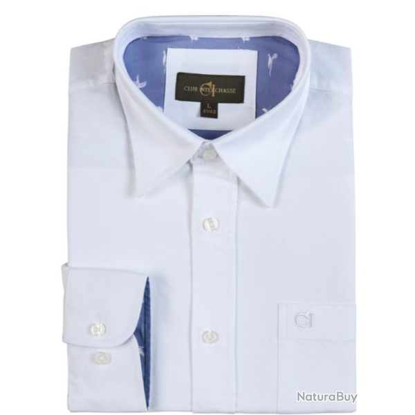 Chemise Club Interchasse Neptune Blanc