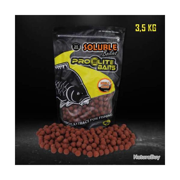 Bouillettes Soluble Pro Elite Baits Krill & Crab 20mm 3.5Kg