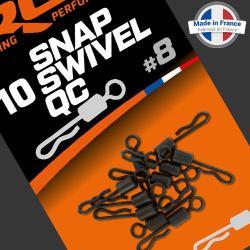 Emerillon ROK Snap Swivel QC T.8 (par 10)