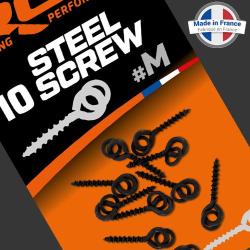 Vis &agrave; Appats ROK Steel Bait Screw (par 10) S
