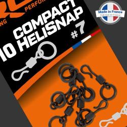 Emerillon &agrave; Anneau ROK Compact HeliSnap T.7 (par 10)