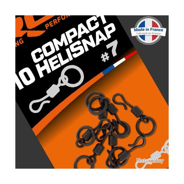 Emerillon � Anneau ROK Compact HeliSnap T.7 (par 10)