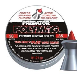 Bo&icirc;te de 50 plombs JSB Predator Polymag - Cal. 9mm